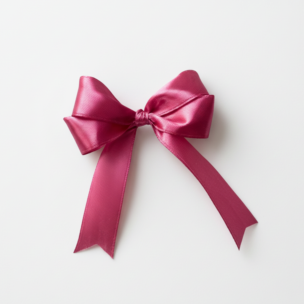 Saténová stuha 20mm tmavě růžová